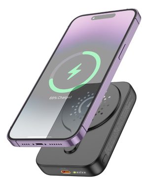 Power Bank Hoco J117a Carga Rápida 10000mah Inalámbrico USB-C