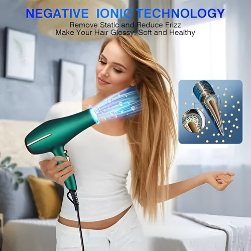 Secador Profesional De Pelo 3000W 3 Niveles Y 2 Velocidades - Imagen 7