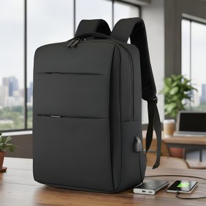 Mochila Con Puerto USB Para Laptop Con Gran Capacidad