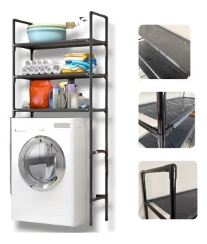 Organizador De Baño Con 3 Estantes 155 cm