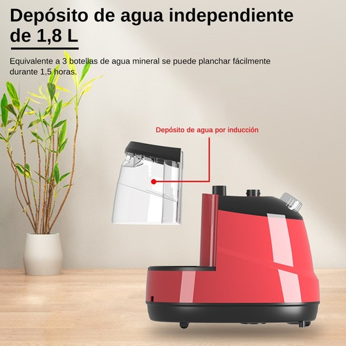 Plancha A Vapor Vertical 2 En 1 Altura Ajustable 2000 W - Imagen 4
