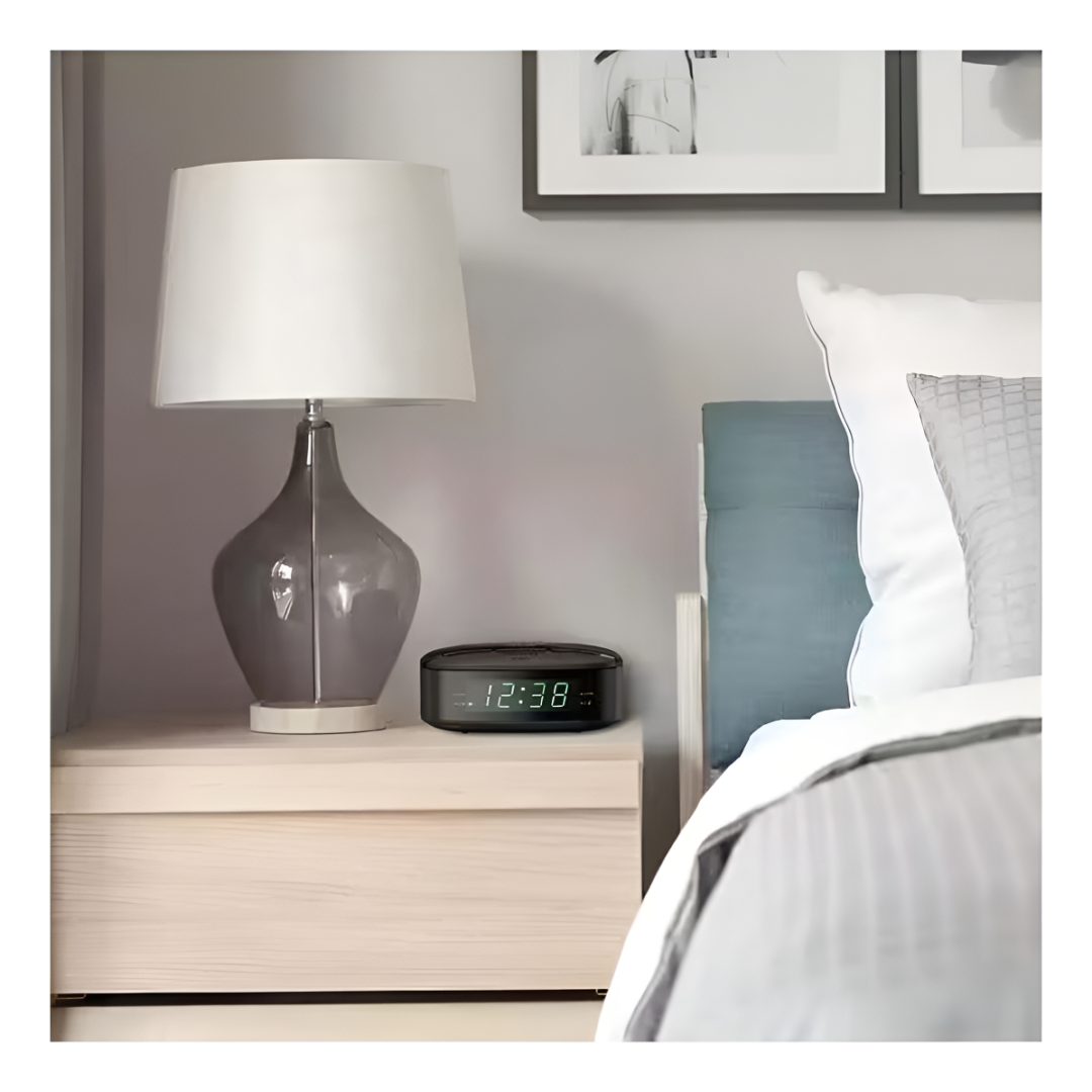 Radio Despertador Philips FM Pantalla Led Digital 2 Alarmas - Imagen 3