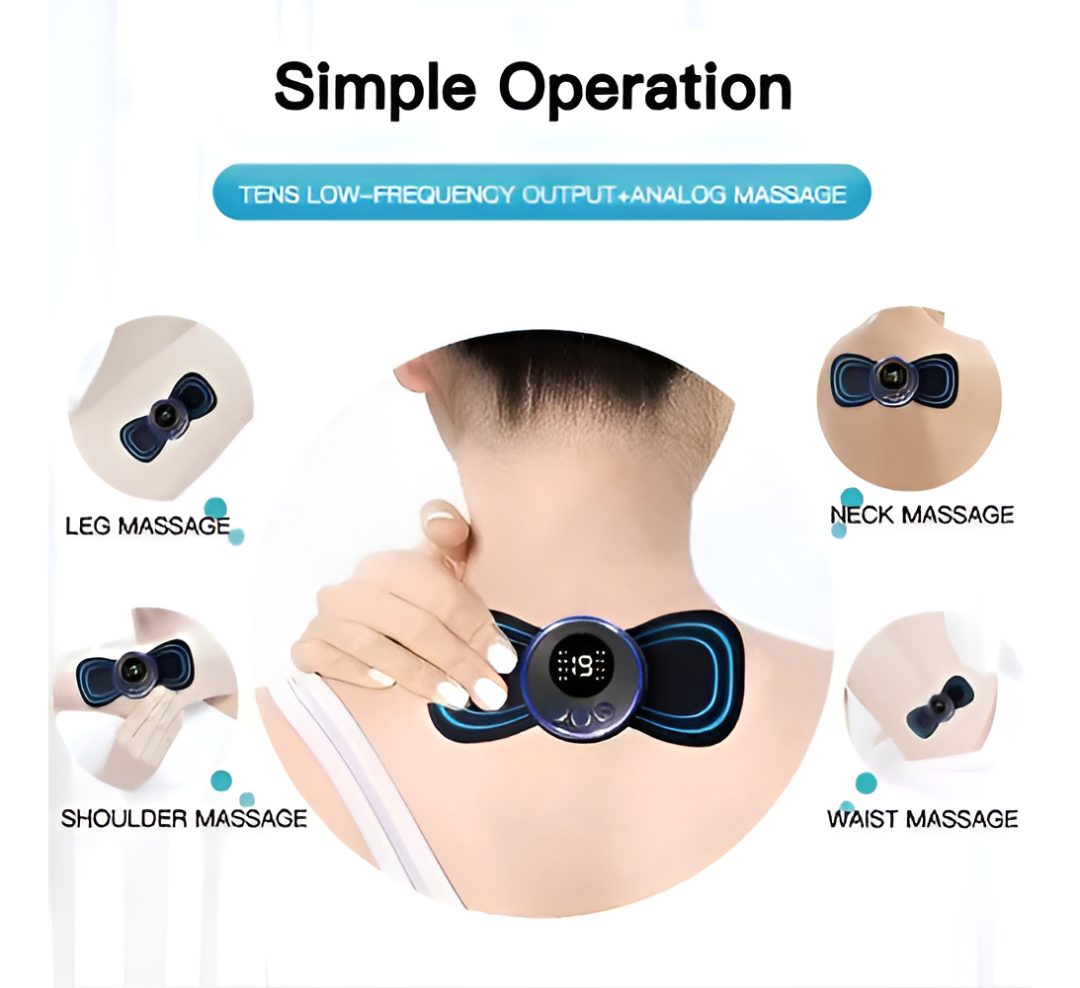 Masajeador Recargable Para Cervical Brazos Cuello Portátil - Imagen 6