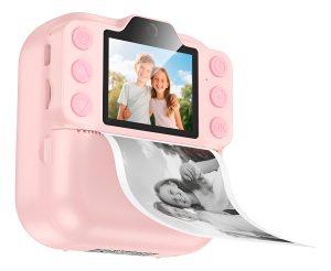 Cámara Digital Impresión Instantanea Para Niños Doble Cámara