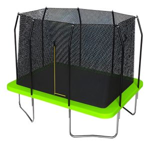 Cama Elástica Rectangular Resistente 315x213 Trampolín Red