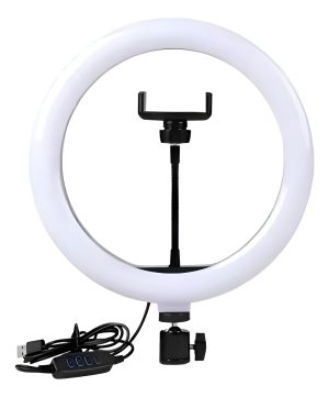 Aro De Luz Led Con Soporte Para Celular 13''/33cm
