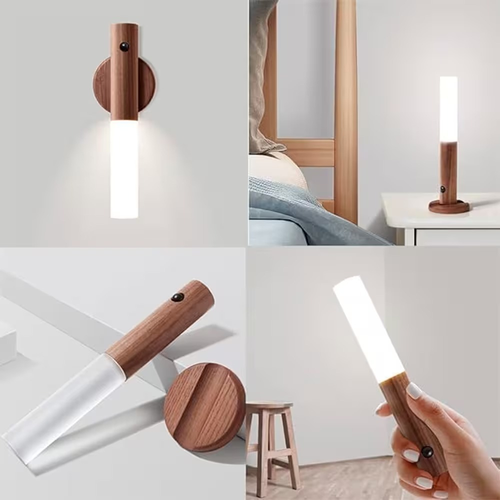 Lámpara Portatil Luz Led Nocturna Con Sensor De Movimiento - Imagen 7