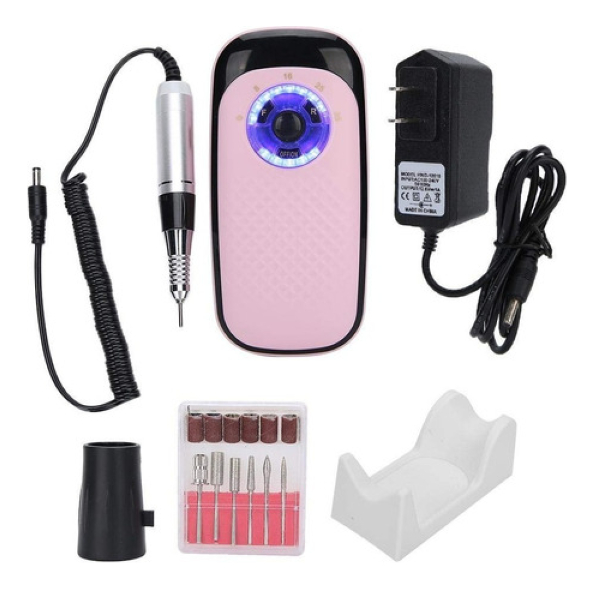 Torno De Uñas Recargable Profesional Manicura Y Pedicura SML M7 - Imagen 6