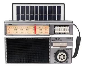 Radio Retro Portátil Recargable FM/AM/SW USB Bluetooth