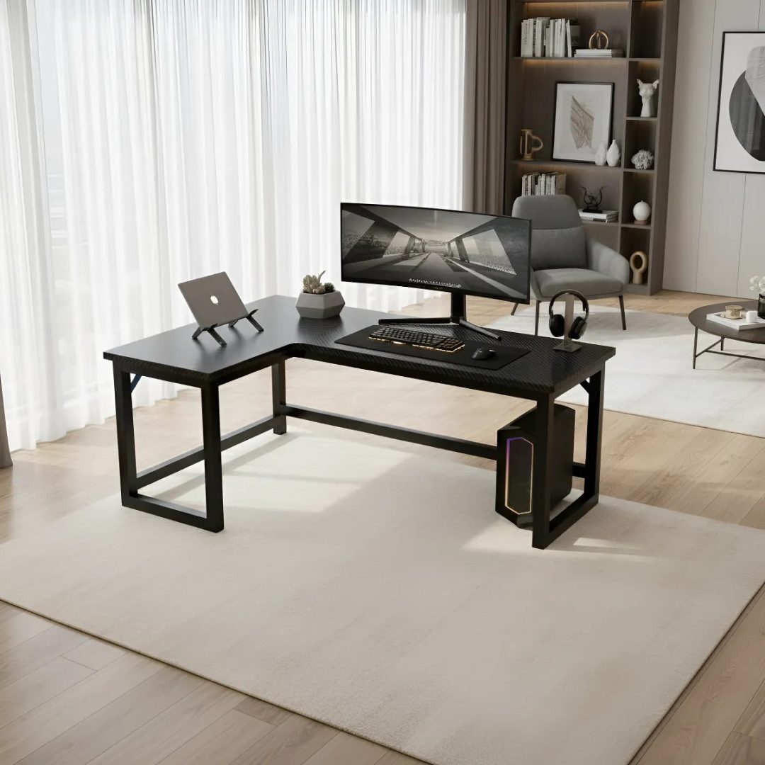 Mesa Escritorio Gamer En Forma De L 160x120 Cm - Imagen 8