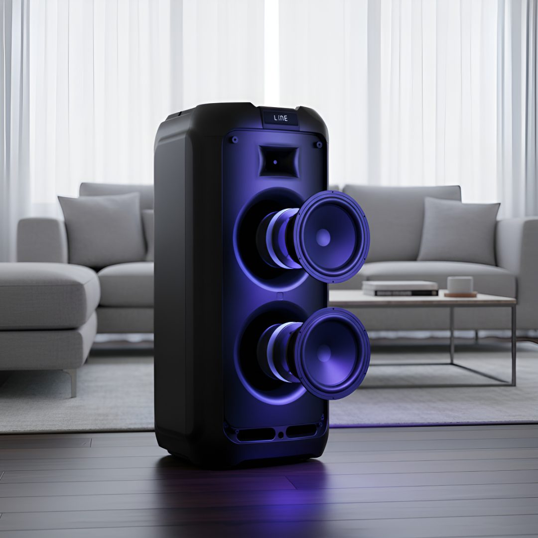 Parlante Bocina Philips Con Bluetooth -luces Led Portatil - Imagen 8