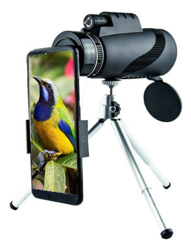 Telescopio Monocular Hd 40x60 Con Soporte Tecnolab Tl223 *