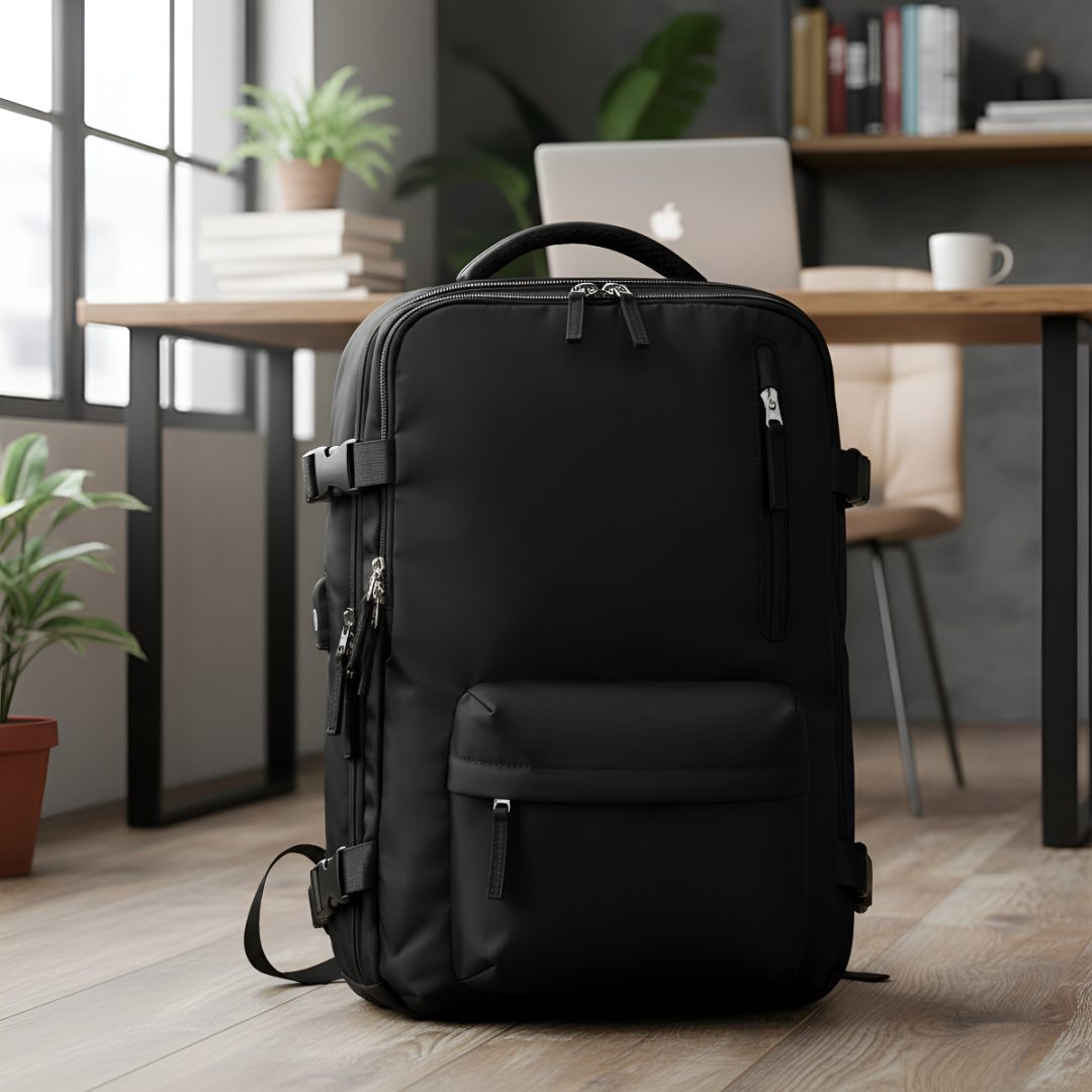 Mochila Grande De Viaje Urbana Expandible Impermeable - Imagen 2