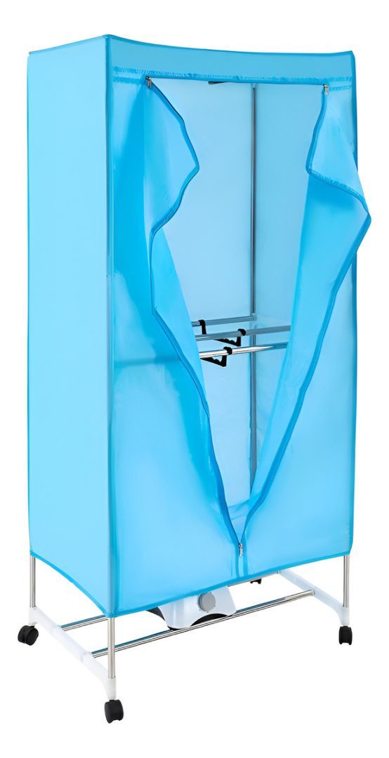 Secarropas Portátil De 1000W Con Temporizador Y Ruedas - Imagen 4