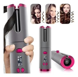 Rizador De Pelo Automático Cerámica Recargable 200 °c