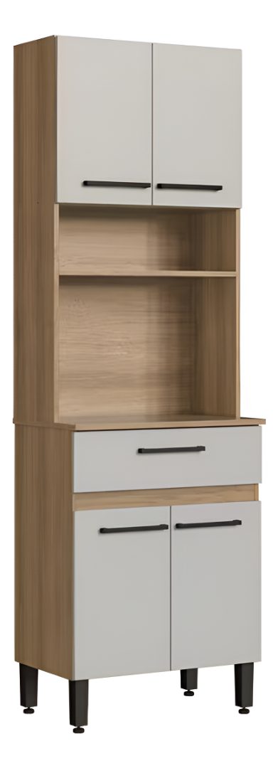 Aparador Multiuso Para Cocina Comedor 4 Puertas 1 Cajón - Imagen 10