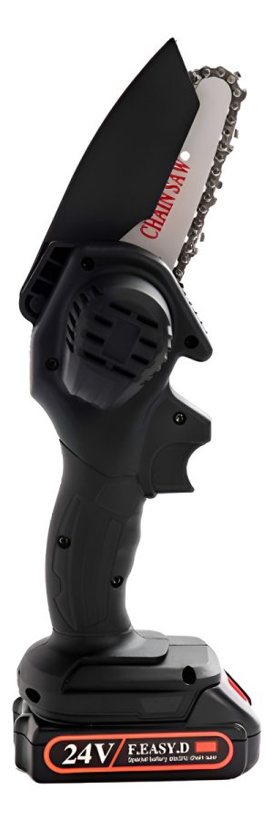 Mini Motosierra De Cadena Inalámbrica De Mano Portátil