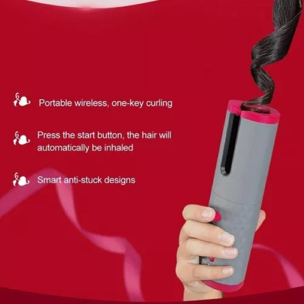 Rizador De Pelo Automático Cerámica Recargable 200 °c - Imagen 5