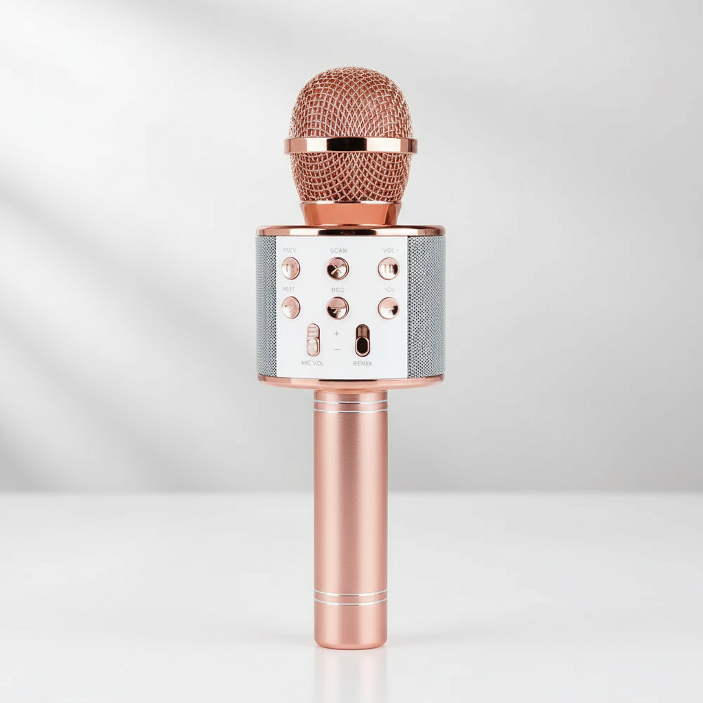 Micrófono Karaoke Bluetooth Con Altavoz Us