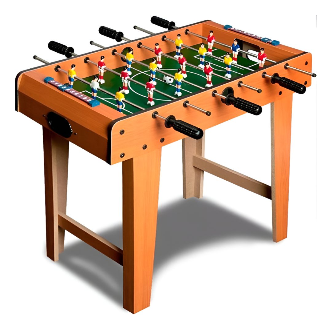 Futbolito Mesa De Pie Mini Metegol Juego De Fútbol En Madera
