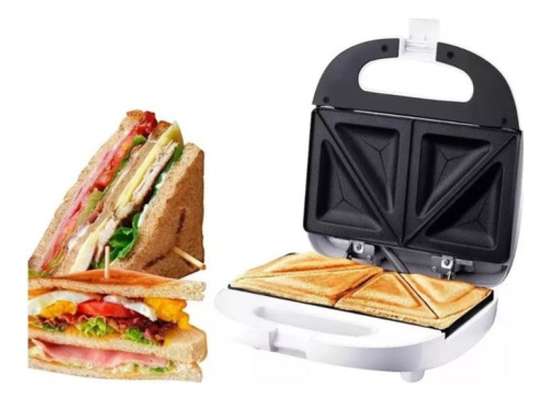Sandwichera Tostadora Winco Eléctrica Antiadherente W017 - Imagen 3