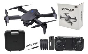 Drone Plegable E88 Con Cámara 2.4g Control Remoto 150m