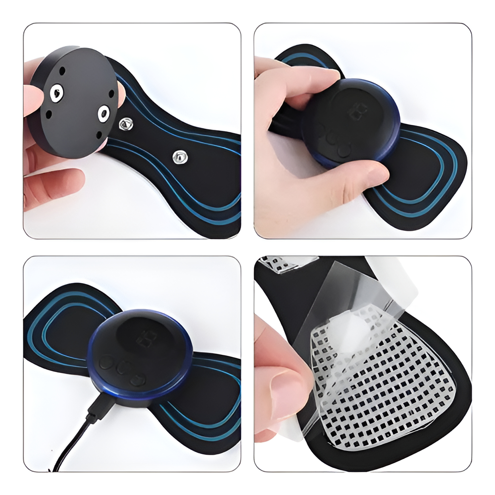 Masajeador Recargable Para Cervical Brazos Cuello Portátil - Imagen 5