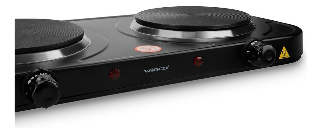 Anafe Eléctrico Winco W41 220v Con 2 Hornallas - Imagen 6