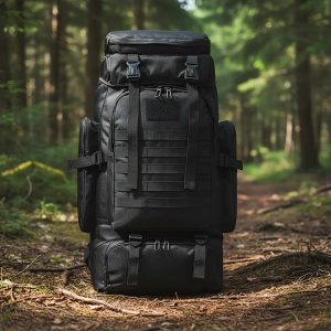 Mochila De Camping Militar De 80L Impermeable