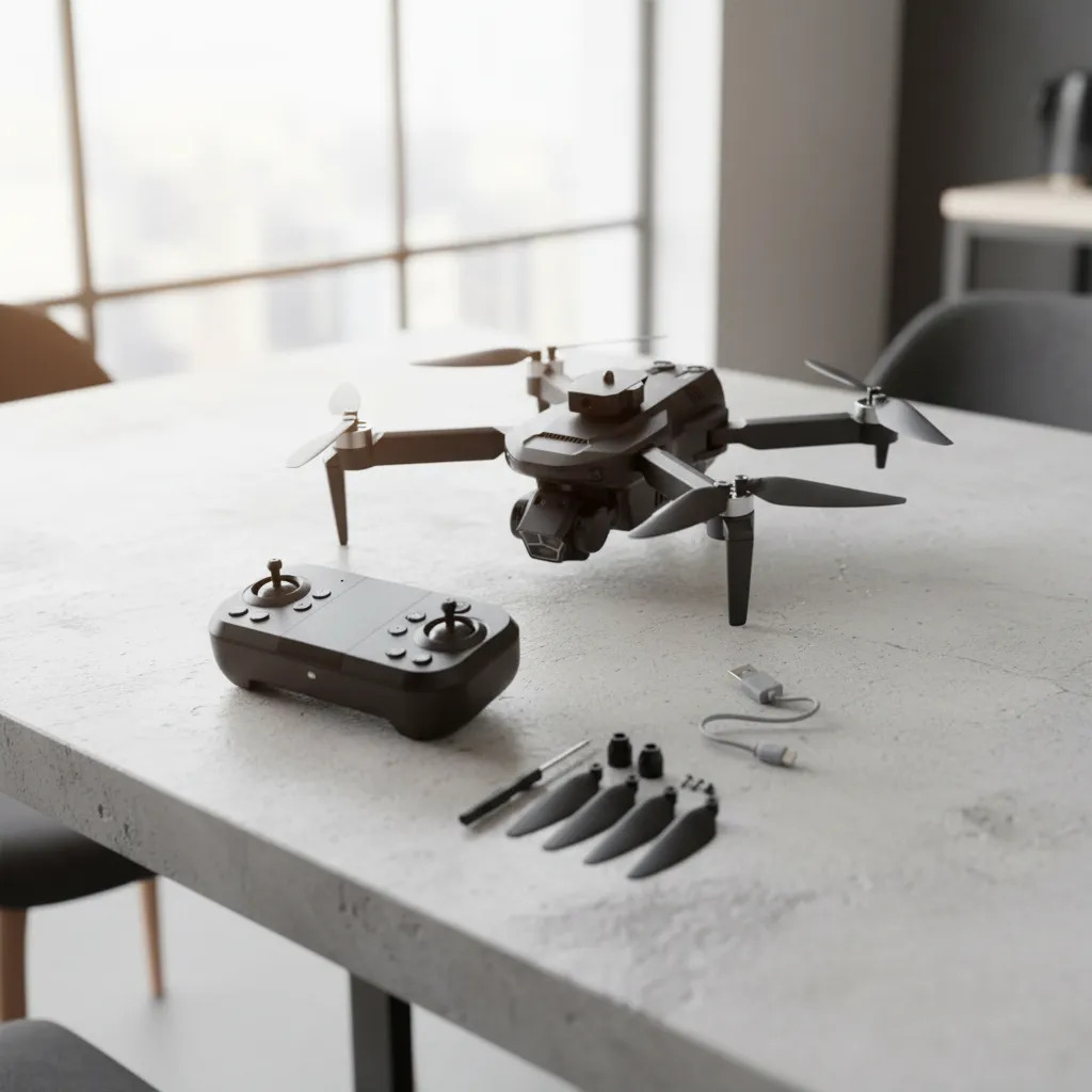 Drone Profesional Portátil Con Doble Camara Wifi - Imagen 9