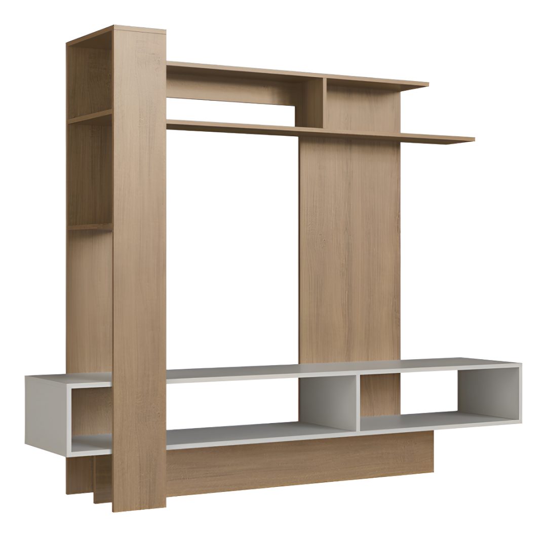 Modular Rack Tv Smartfit Premium Mdf 7 Estantes 180x152 cm - Imagen 6