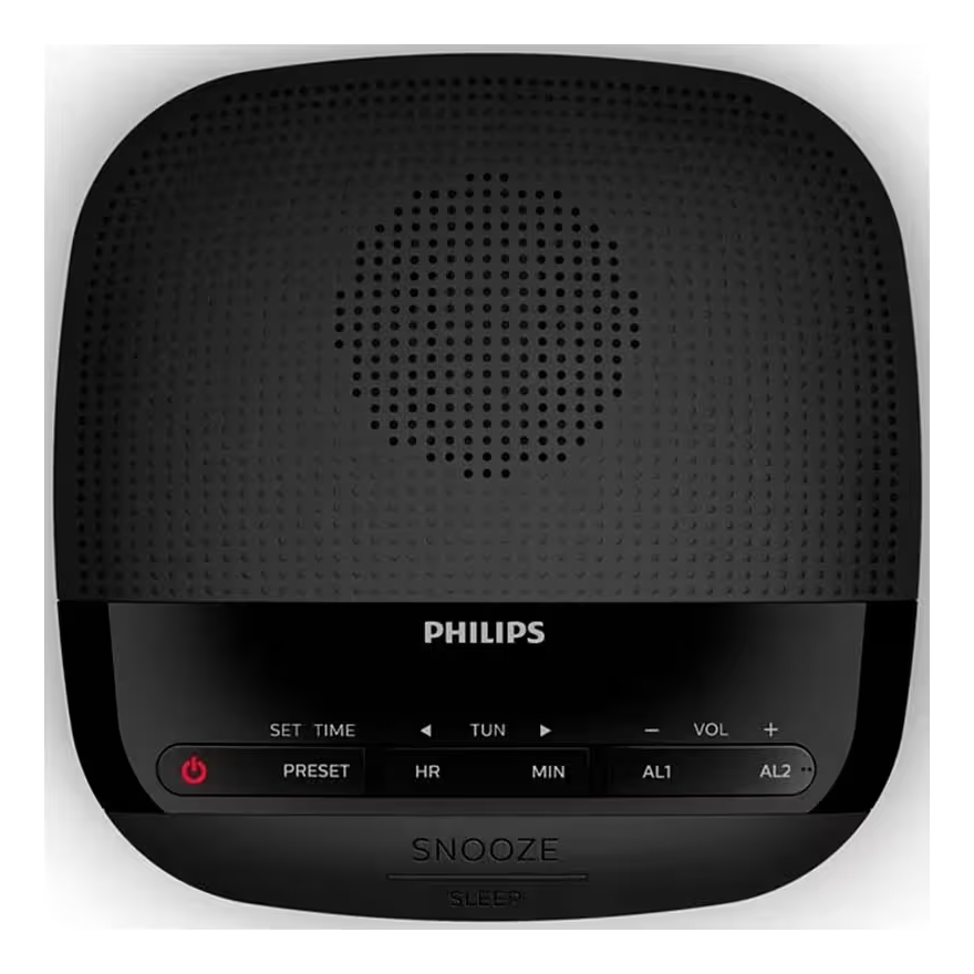 Radio Despertador Philips FM Pantalla Led Digital 2 Alarmas - Imagen 5