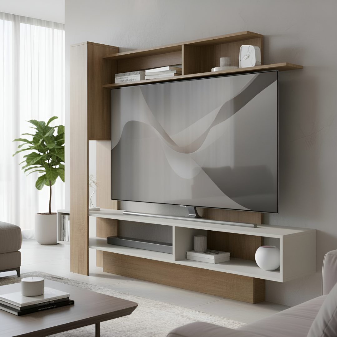 Modular Rack Tv Smartfit Premium Mdf 7 Estantes 180x152 cm