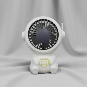 Mini Ventilador Portátil Astronauta 3 Velocidades Recargable