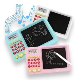 Pizarra Magica Didactica Calculadora Matematica Juego Netmak Color Rosa