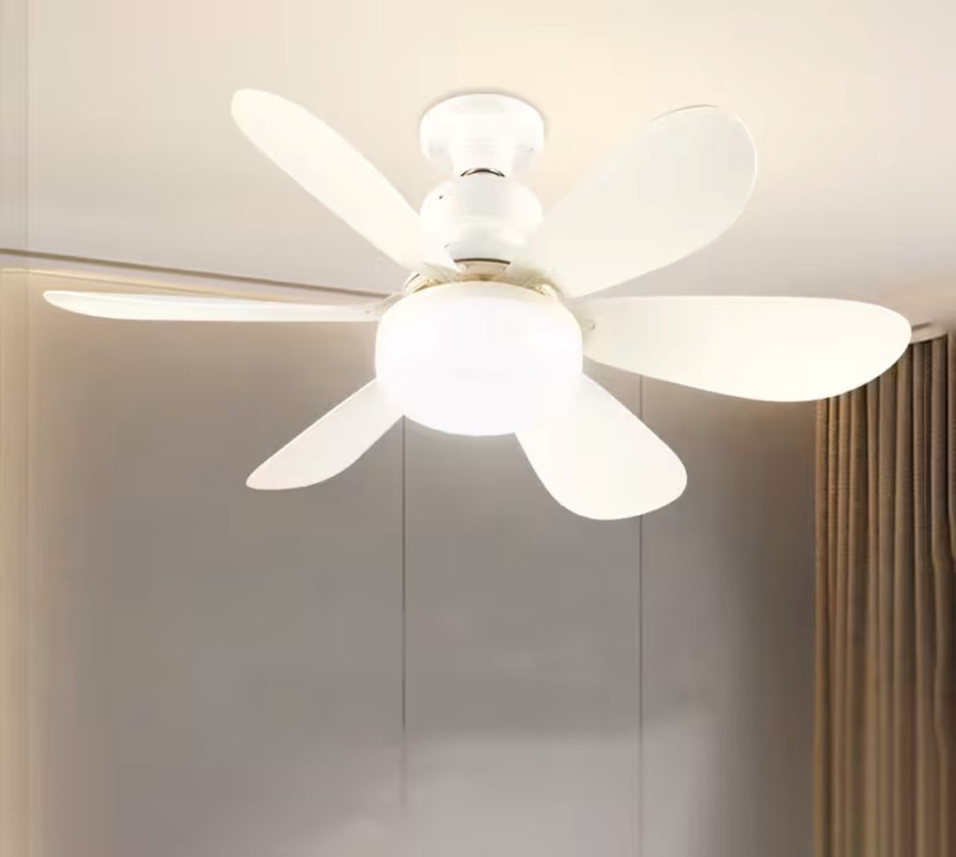 Ventilador De Techo Lámpara Led 6 Aspas Luz Regulable 30W - Imagen 6