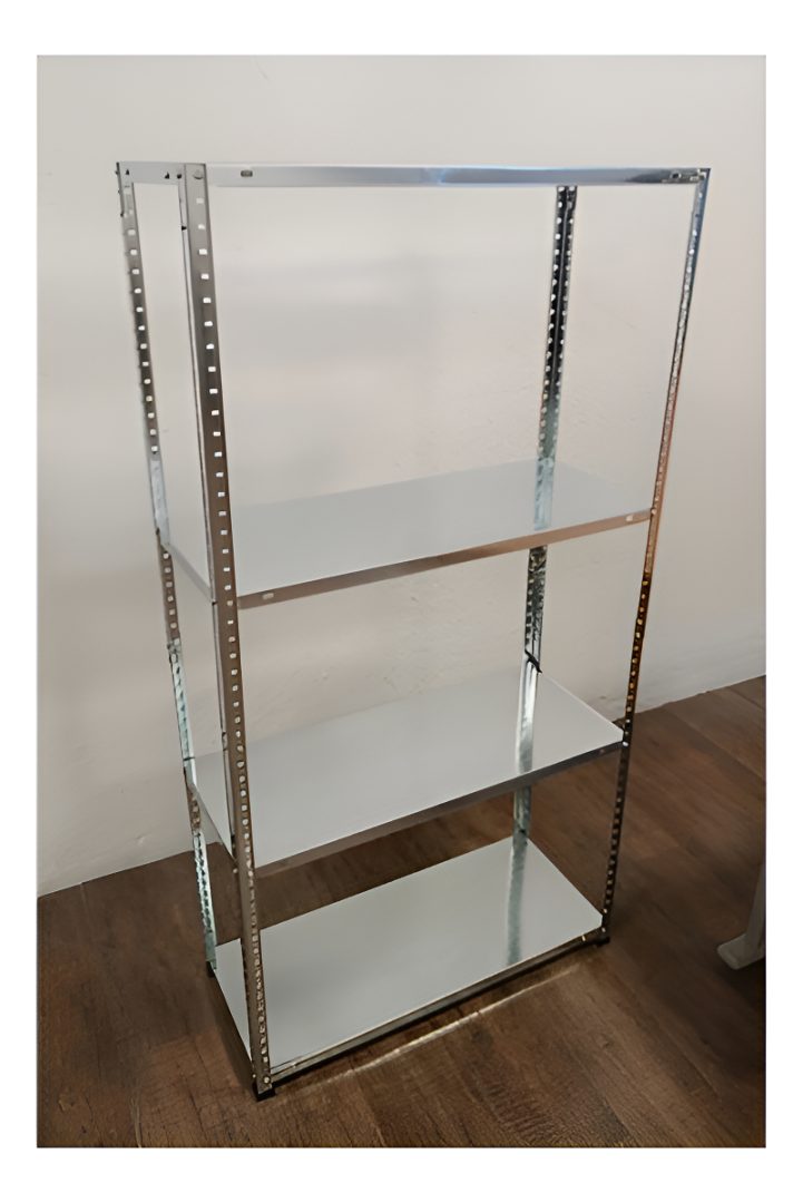 Estantería De Metal Galvanizado 4 Estantes 180 CM - Imagen 4