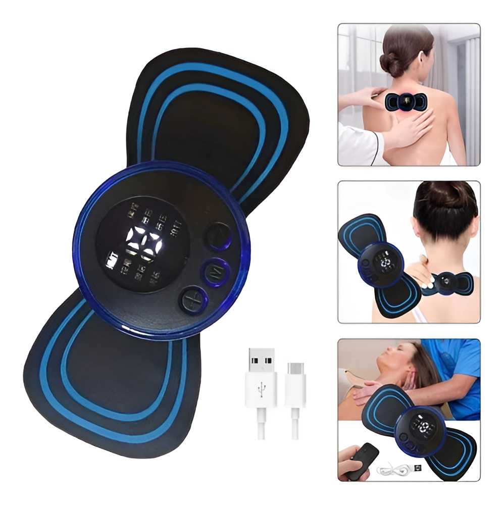 Masajeador Recargable Para Cervical Brazos Cuello Portátil - Imagen 4