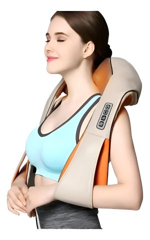 Masajeador Portátil Eléctrico De Cuello Hombros Espalda