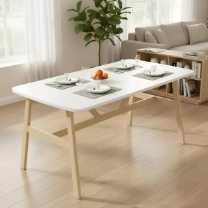 Juego De Mesa De Comedor Rectangular 120x80cm