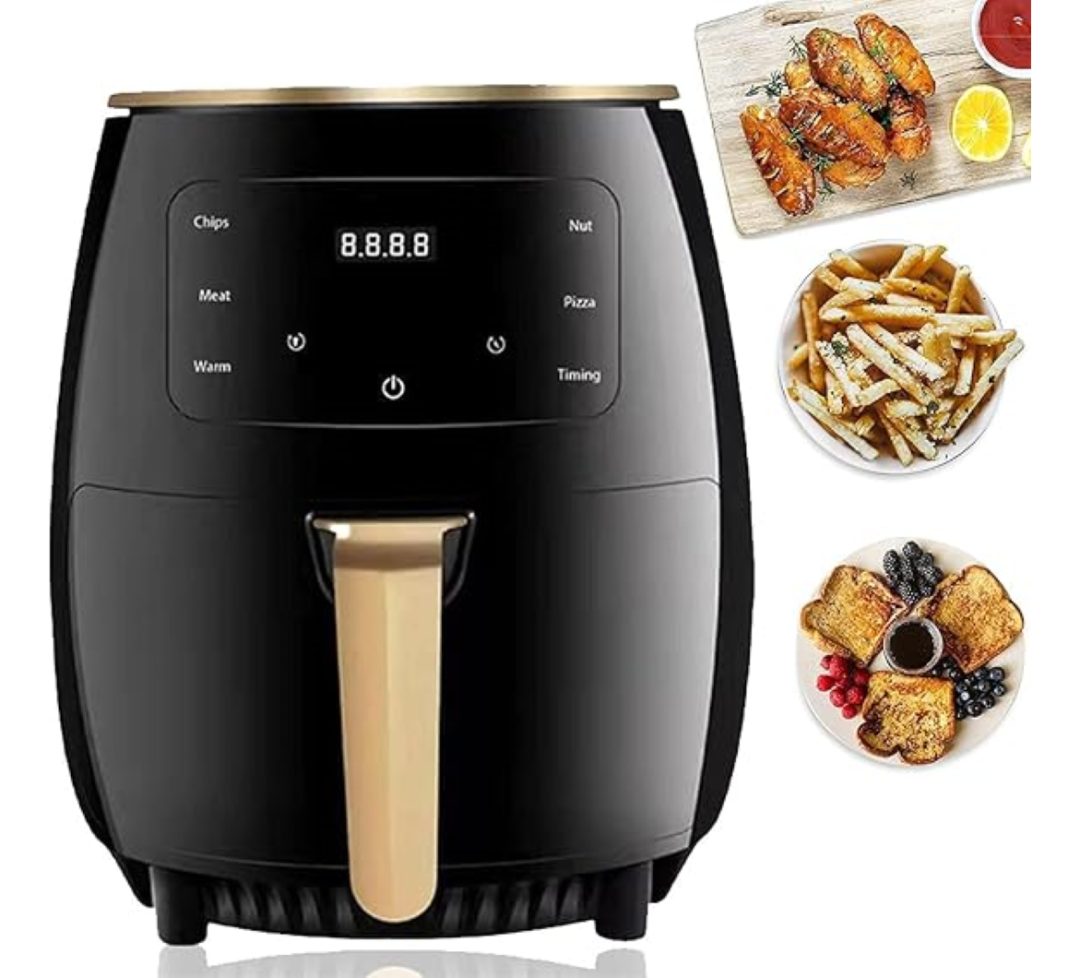 Freidora De Aire Hoffmans Pantalla Táctil Lcd 6L - 2400 W - Imagen 3
