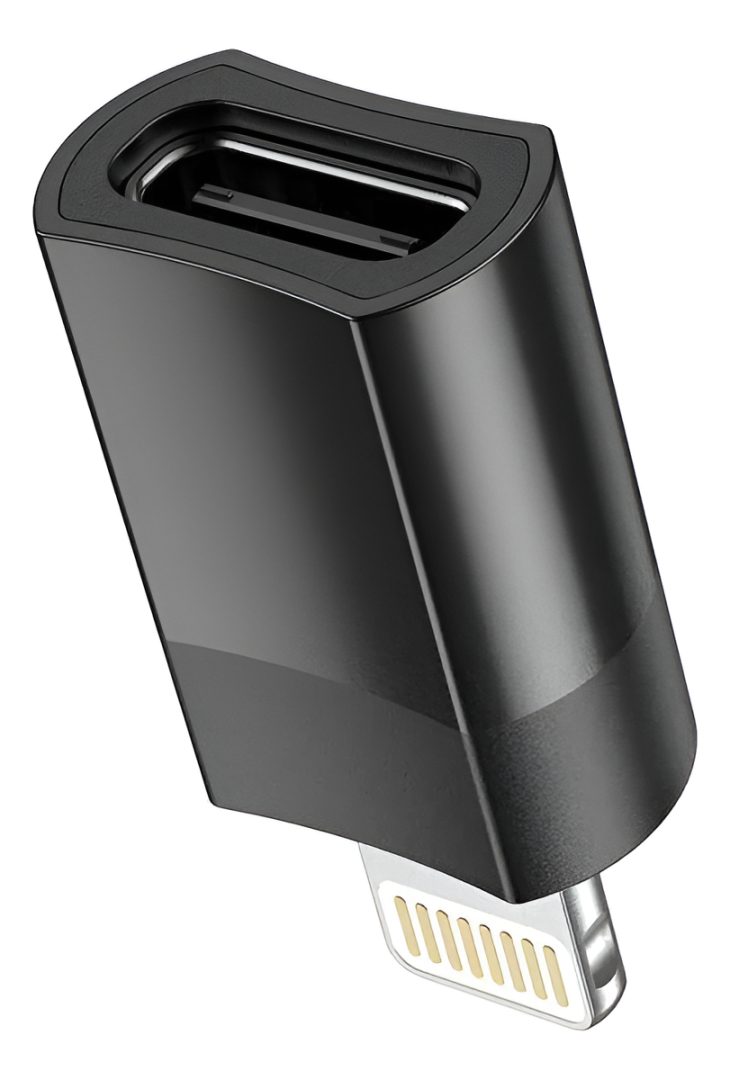 Adaptador Transferencia De Datos Hoco USB-C A Lightning Male - Imagen 5