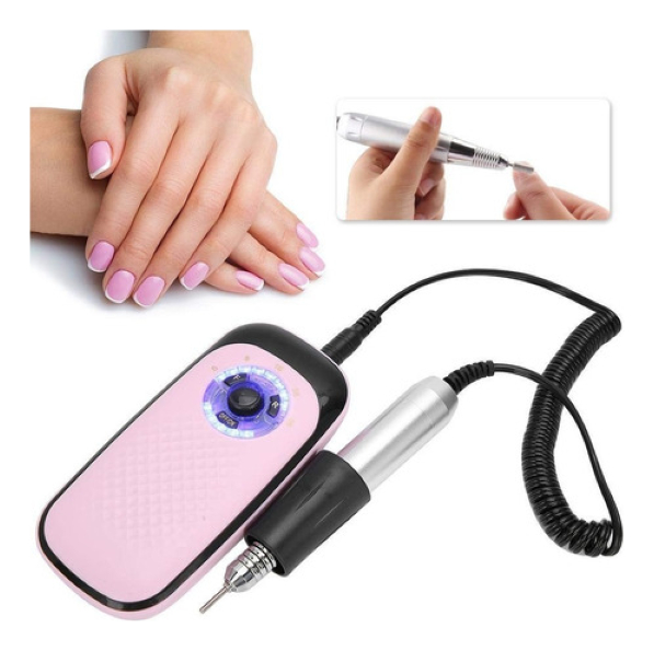 Torno De Uñas Recargable Profesional Manicura Y Pedicura SML M7