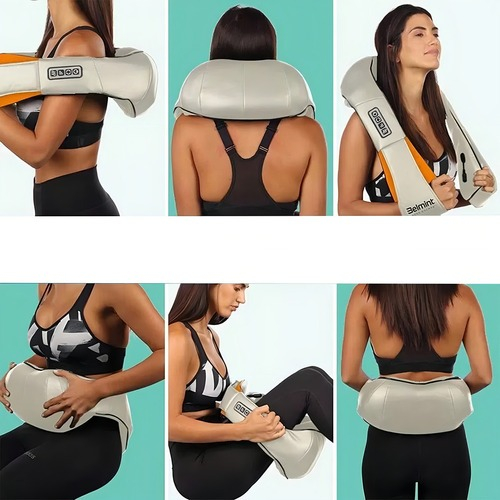 Masajeador Portátil Eléctrico De Cuello Hombros Espalda - Imagen 9