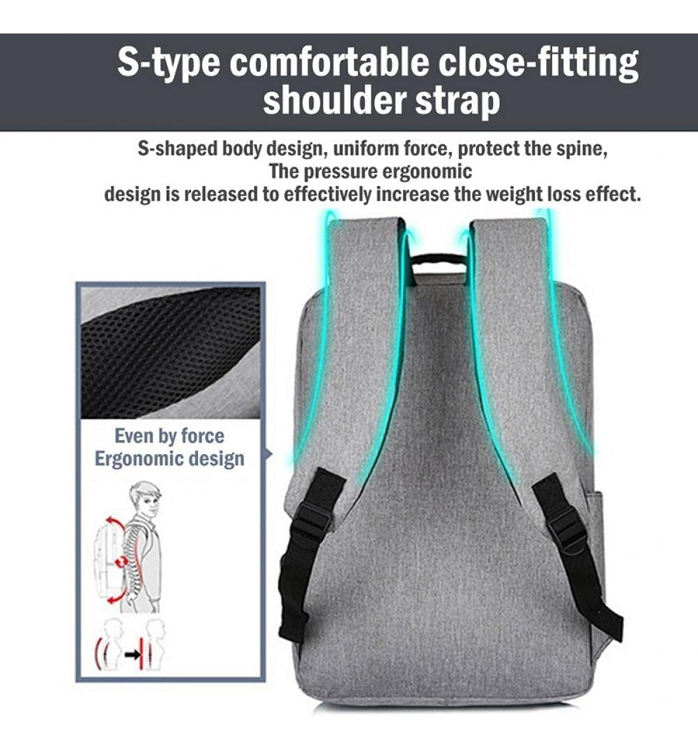 Mochila Resistente Anti Robo Impermeable Puerto Usb Us* - Imagen 8