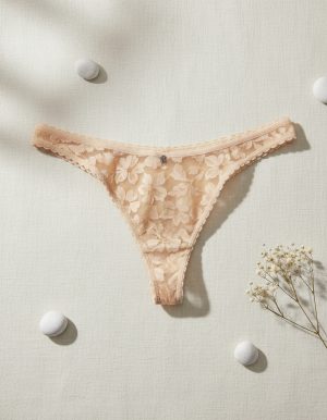 Bombacha Tanga Colaless Color Honey Nude By Rihanna