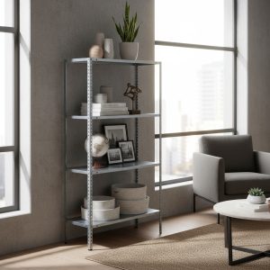 Estantería De Metal Galvanizado 4 Estantes 180 CM