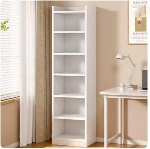 Estantería Biblioteca De Pie MDF Laminado 180x30x24 cm