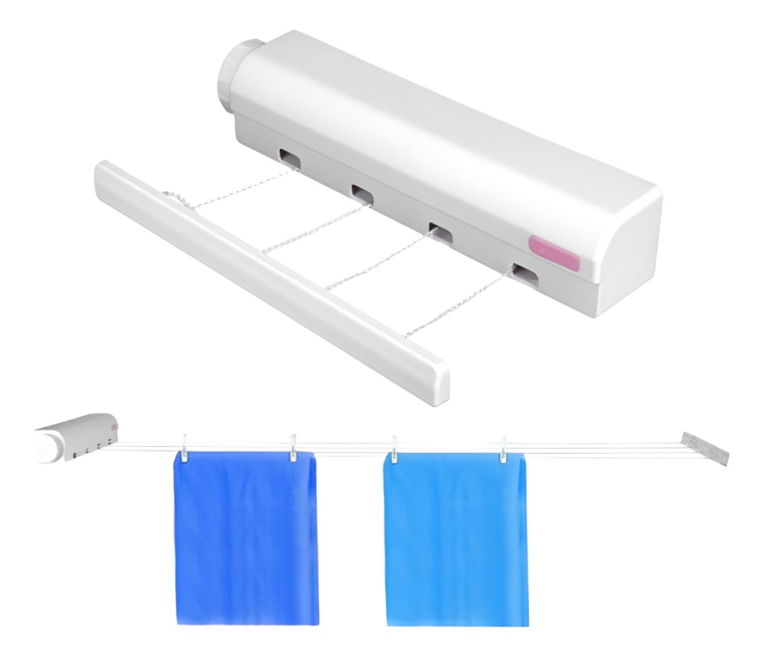 Tender Retráctil De Pared De 4 Cuerdas De Alta Resistencia - Imagen 4