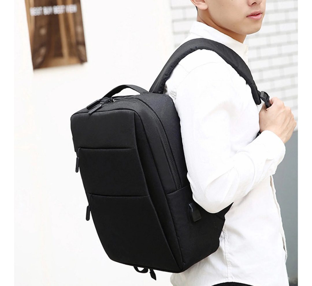 Mochila Con Puerto USB Para Laptop Con Gran Capacidad - Imagen 4